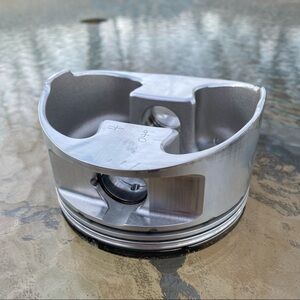 Vintage Chrome Truck Piston BME DEI Ashtray